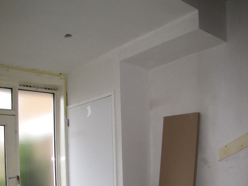 Riolering hal  stucadoor klaar